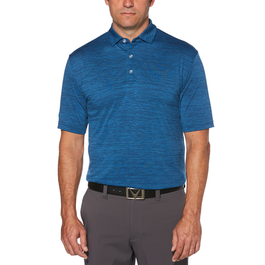 Callaway Broken Stripe Polo