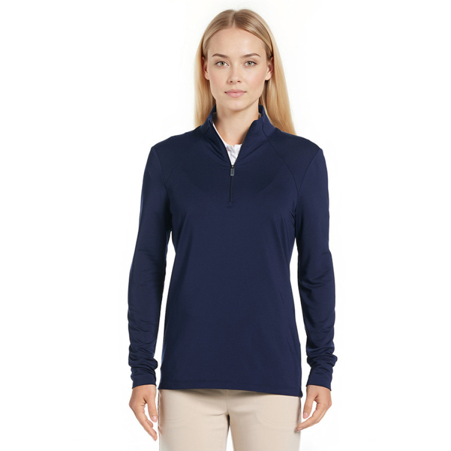 Callaway Ladies Baby French Terry 1/4-Zip
