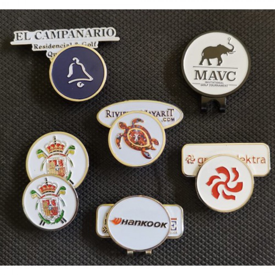 Hat Clip con Marca Bola