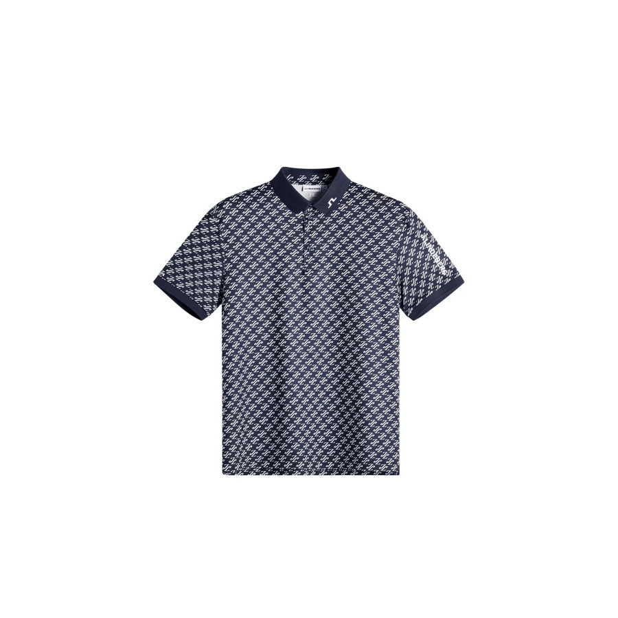 J. Lindeberg Tour Tech Print Polo