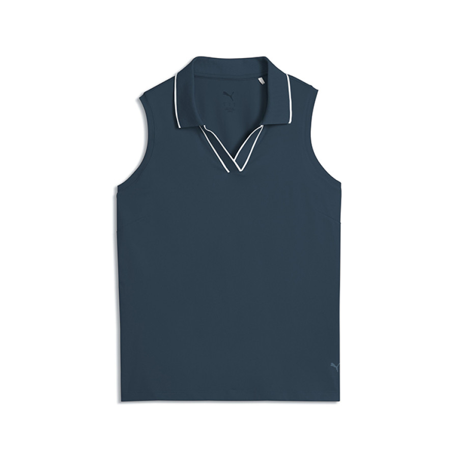 Puma Ladies Cloudspun Essential Sleeveless Polo