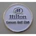 .Golf Hat clip con Marca Bola, sobre Pedido